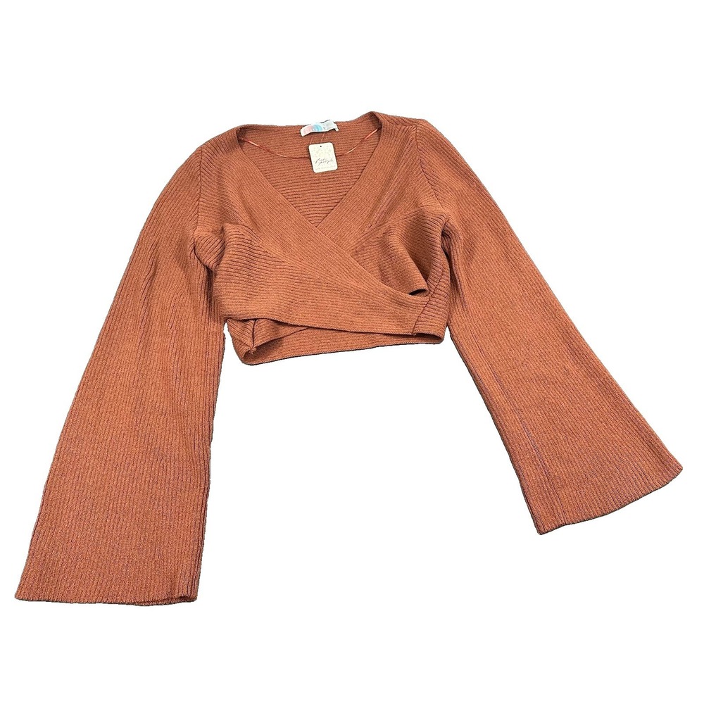 NEW Free People FP Beach Sweater Womens Size XL Wrap Pullover NWT
